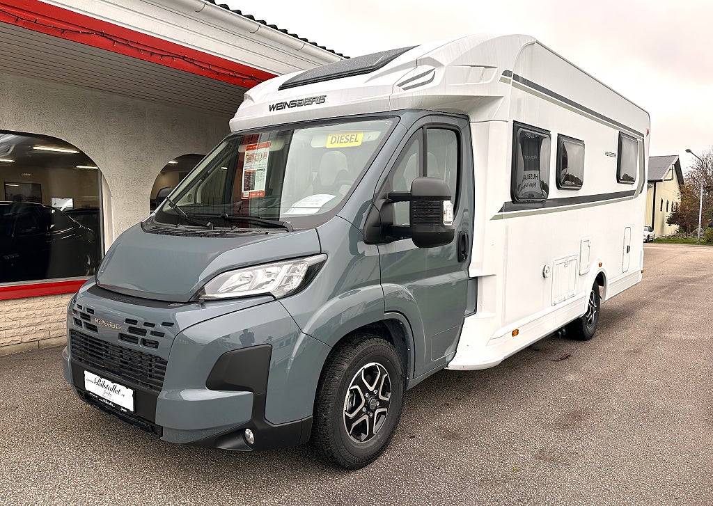 Weinsberg CaraSuite 700 DX Aut 8-steg ALDE Queensbed Taksäng NY!
