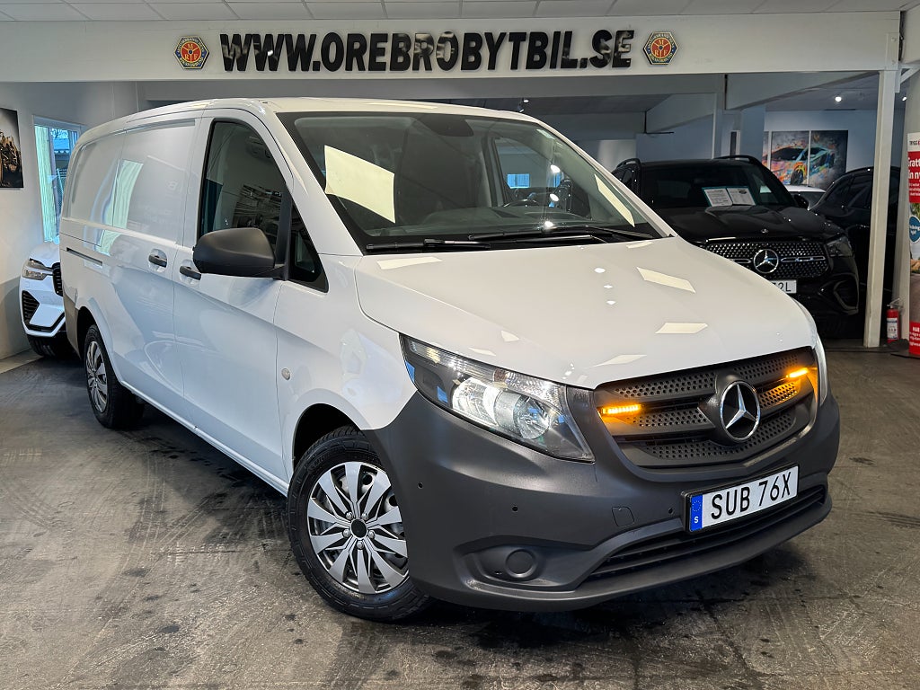 Mercedes-Benz Vito 116 CDI 2.8t Drag Gps Värmare WEBASTO i skåp B-kamera