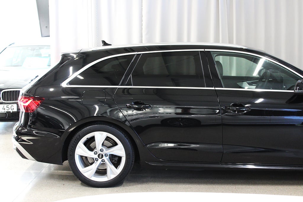 Audi A4 40 TDI quattro S-Line, Drag, Värmare, B&O 3,99% Ränta