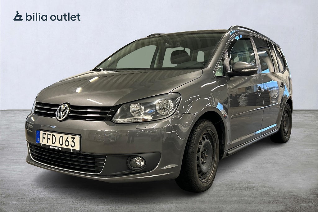 Volkswagen Touran 1.4 TSI DSG 7-sits 140hk Drag Backkamera 