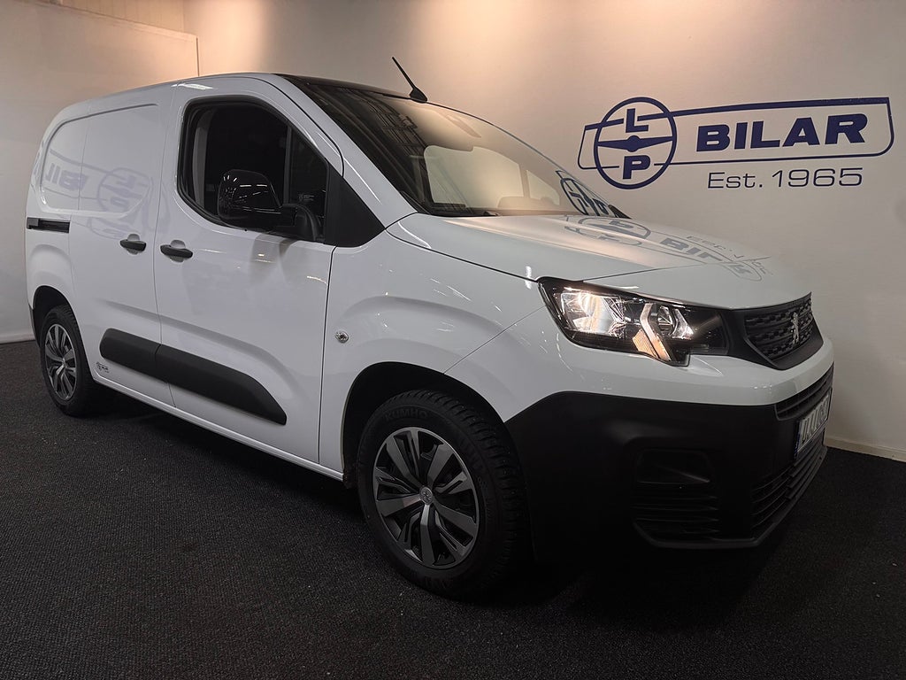 Peugeot Partner L1 1.5 BlueHDi 100hk | Värmare & Drag | Vhjul | MOMS