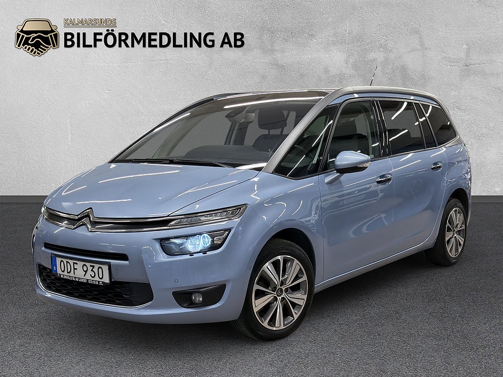Citroën Grand C4 Picasso 1.6 BlueHDi EAT 7-Sits Drag B-Kam Navi Nybesiktad