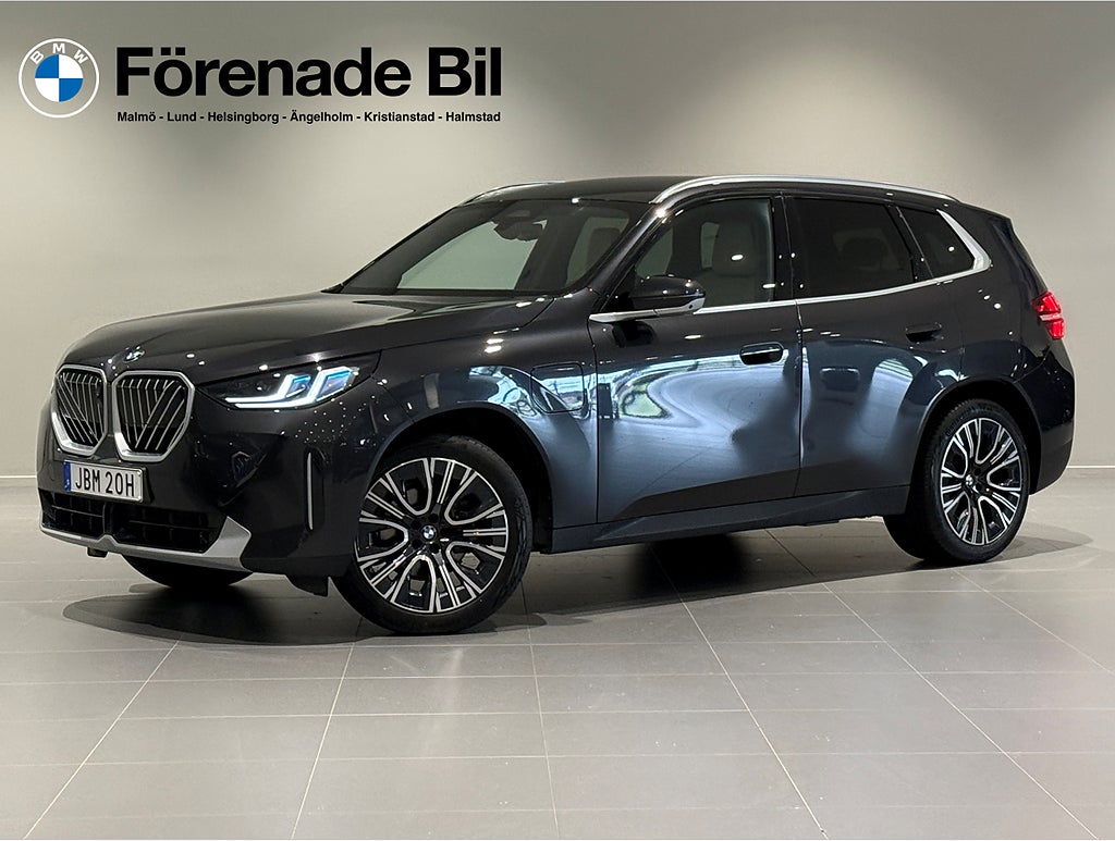 BMW X3 30e xDrive Innovation H/K Drag Adpt Farth Rattvärme 20"