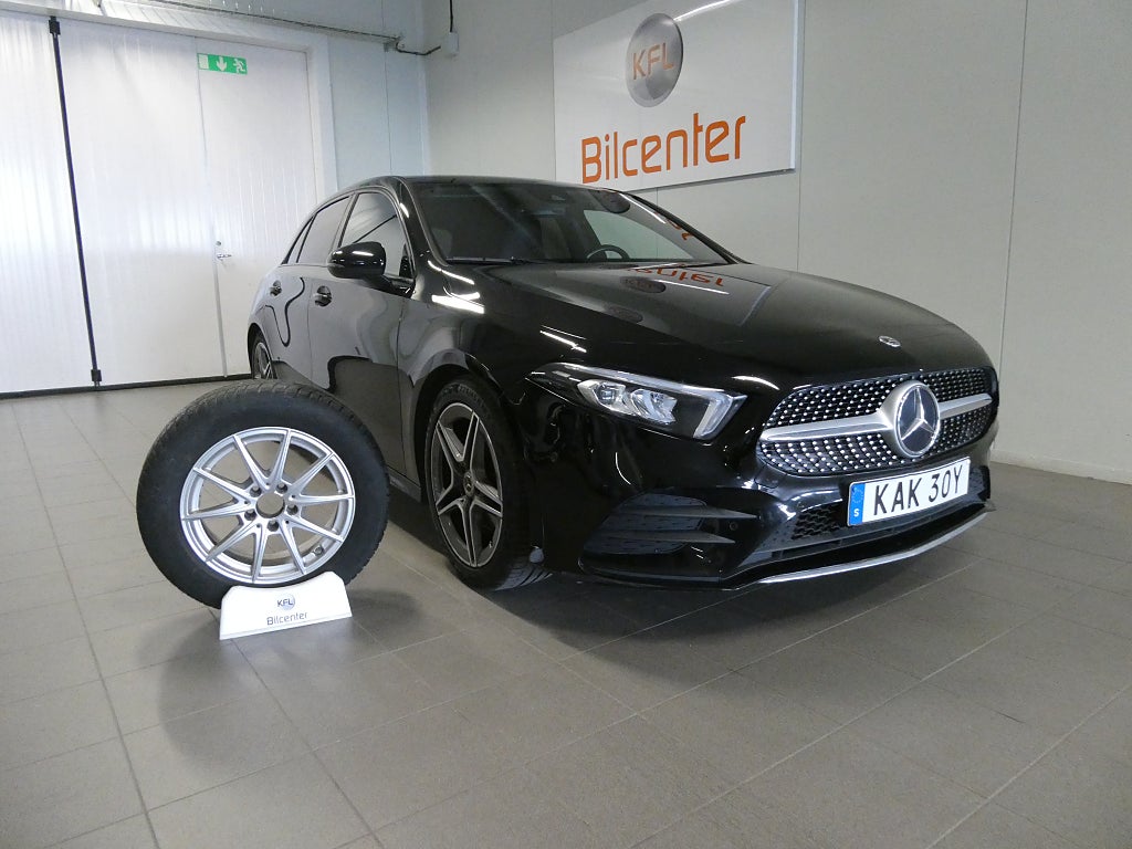 Mercedes-Benz A 180 AMG Aut-Kamera-Alca/Skinn-Navi-CarPlay*NYSERVAD*SoV