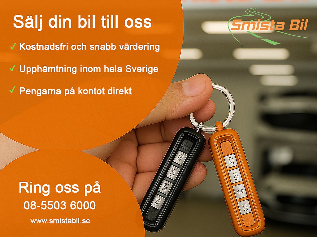 Ford S-Max 2.0 TDCi Business 7sits PANO LÄDER D-VÄRM DRAG 200hk