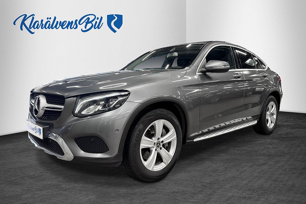 Mercedes-Benz GLC 250 Coupé 4MATIC 9G-Tronic (211hk) Drag Kamera Helskinn