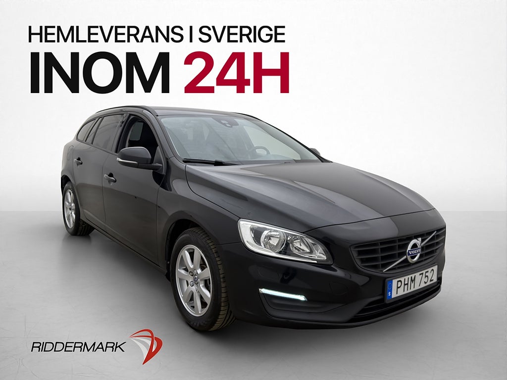 Volvo V60 T3 Kinetic VOC Värmare Sensorer Rattvärme Dragkrok