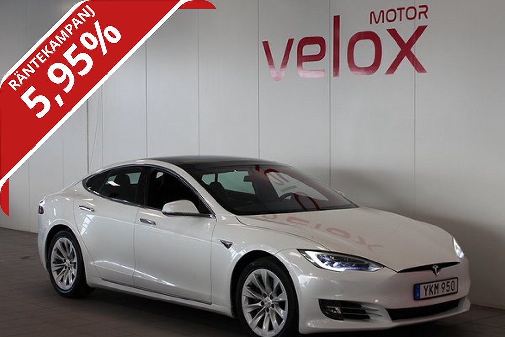 Tesla Model S 75D Premium Pano Luftfjädring 5,95%