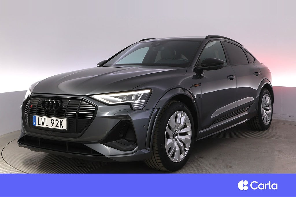 Audi E-Tron S Sportback 503hk quattro Läder Elstol 360