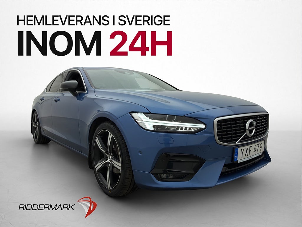 Volvo S90 D4 AWD R Design Polestar Värm Pano Bowers&Wilkins