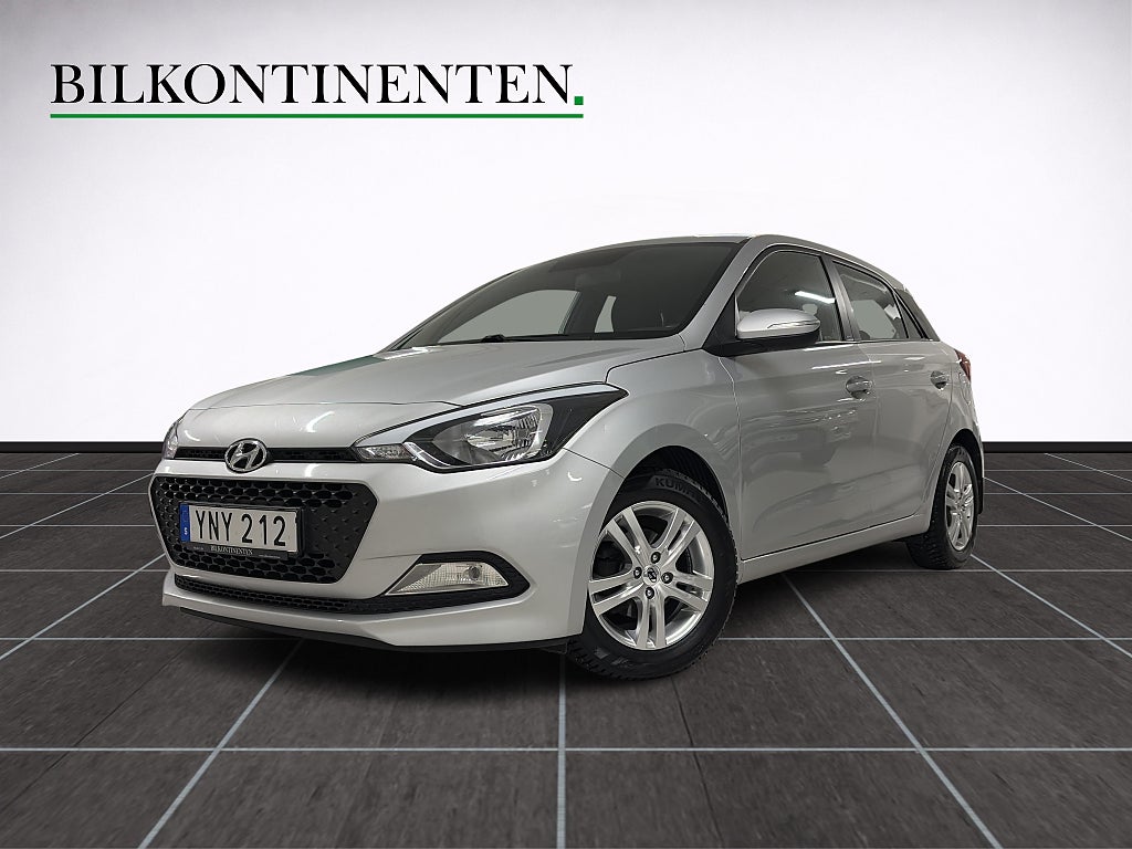 Hyundai i20 1.2 Comfort Rattvärme Bluetooth Nyservad Isofix