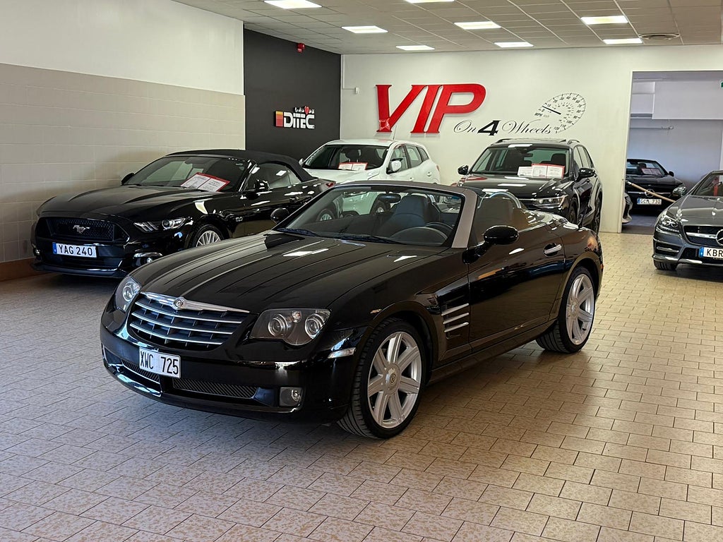 Chrysler Crossfire Roadster 3.2 V6 (218hk) Limited / Sv-Såld / låga Mil