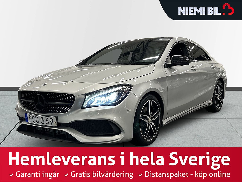 Mercedes-Benz CLA 220 d 7G-DCT AMG/P-sens/Carplay/Skinn/Alcantara