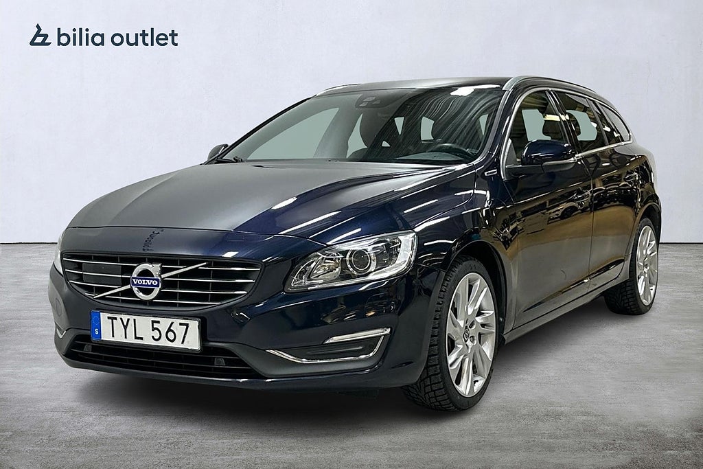 Volvo V60 D5 AWD TwinE Classic Summum 233hk Drag P-värm PDC