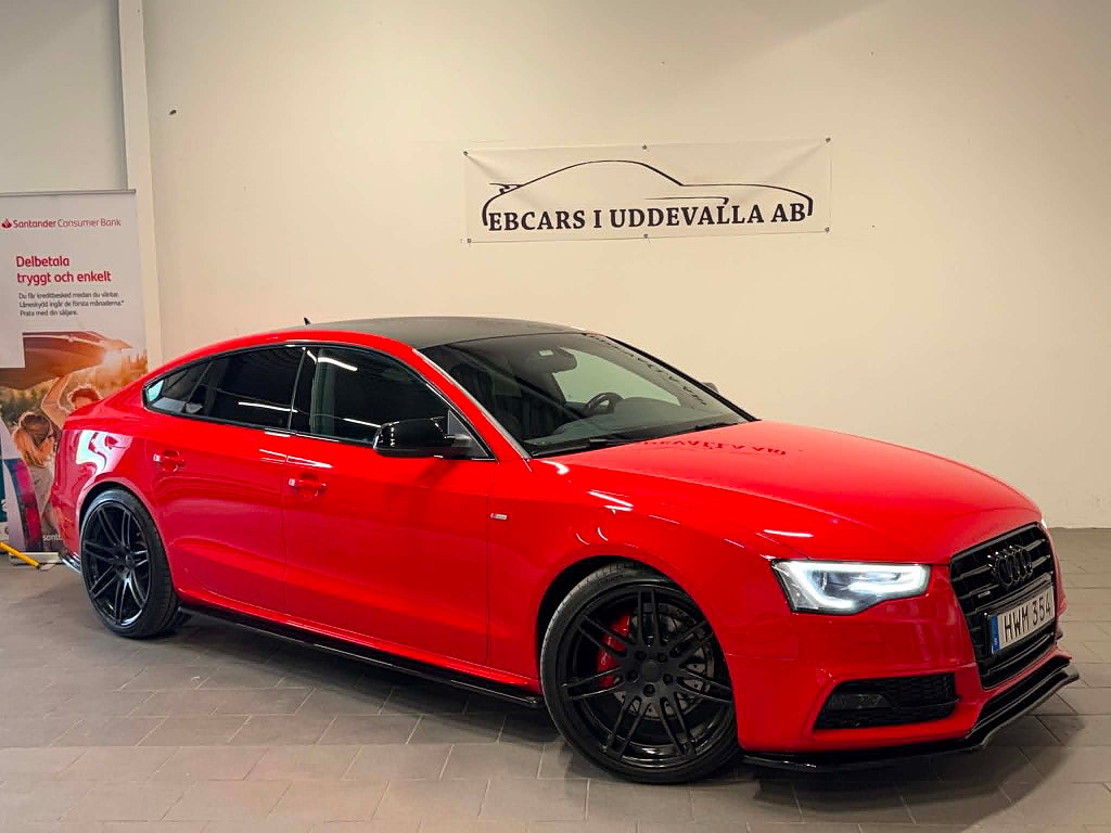 Audi A5 Sportback 3.0 TDI Q S-line 20” drag 1790kr/Mån Sv-S 