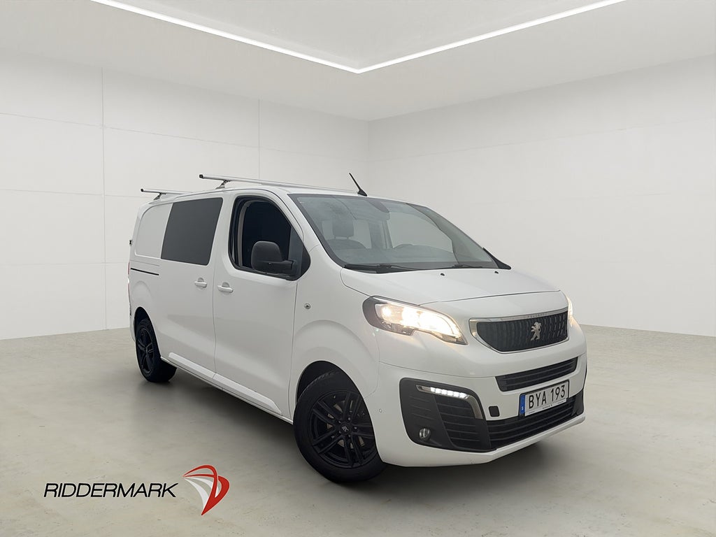 Peugeot Expert CrewVan L2 177hk Värm Kamera Drag V-Inre Moms