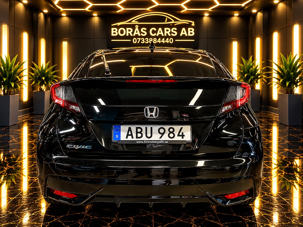 HONDA CIVIC 1.6 i-DTEC 120ch EURO 6 - CLIMATISATION - RÉGULATEUR DE VITESSE - JANTES ALLIAGE - BLUETOOTH
