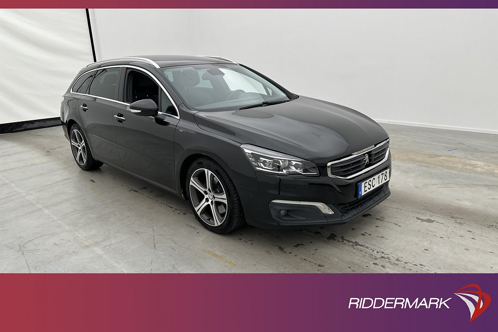 Peugeot 508 SW 2.0 180hk GT Panorama HuD Kame 4,95% Ränta