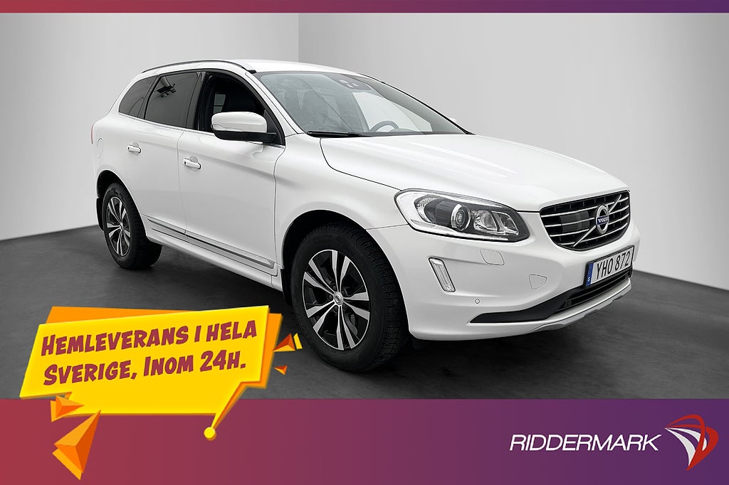 Volvo XC60 D4 AWD Summum Värmare Kamera Skinn VOC Drag