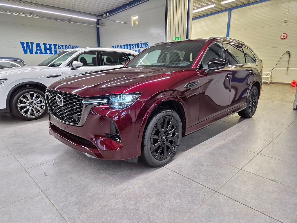 Mazda CX-80 PHEV, AWD, Homura Plus, Svart skinn, 7 sits, *Kampanj*