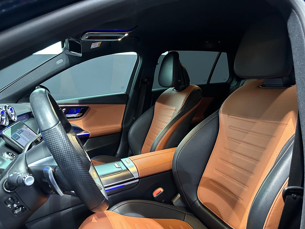 Mercedes-Benz C 220 d AMG Läder Värmare Drag Kombi - bild 9