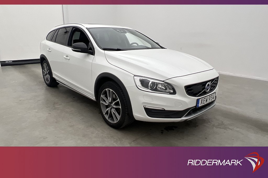 Volvo V60 Cross Country D4 Summum VOC Taklucka Skinn Kamera