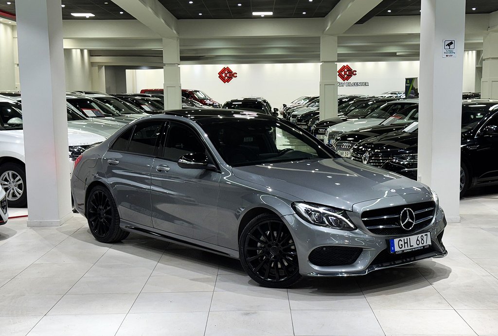 Mercedes-Benz C 220 d/AMG Line OPTIK/Pano/Navi/BURMESTER/HUD/