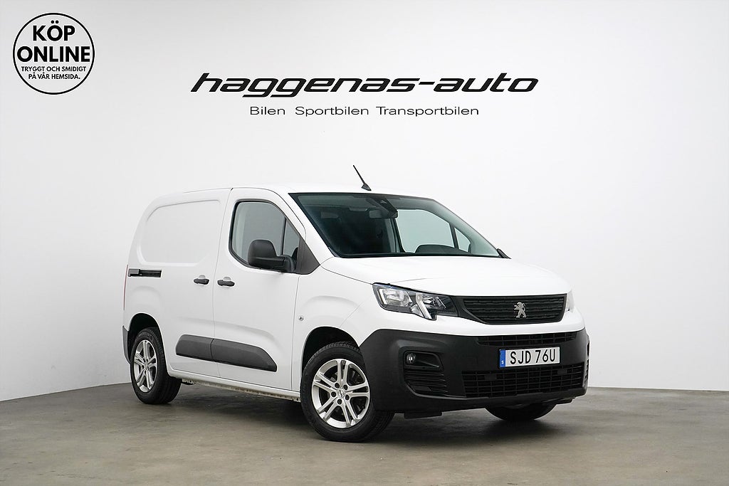 Peugeot Partner L1 1.5 / 130hk / Värmare / Drag