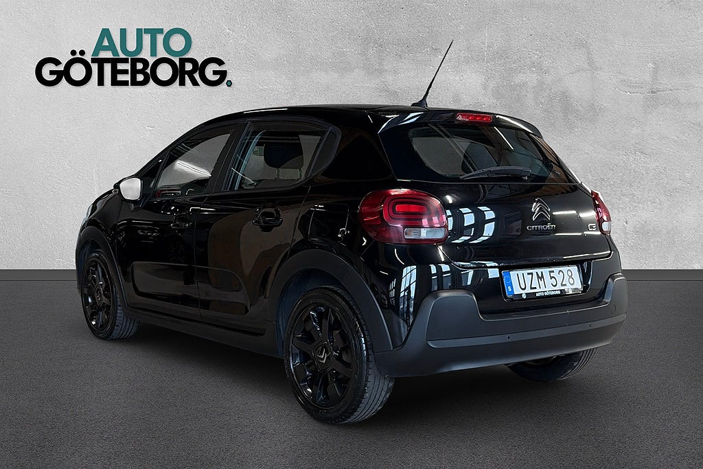 Citroën C3 1.2 PureTech 82, 2-ägare Levereras Nybesiktigad