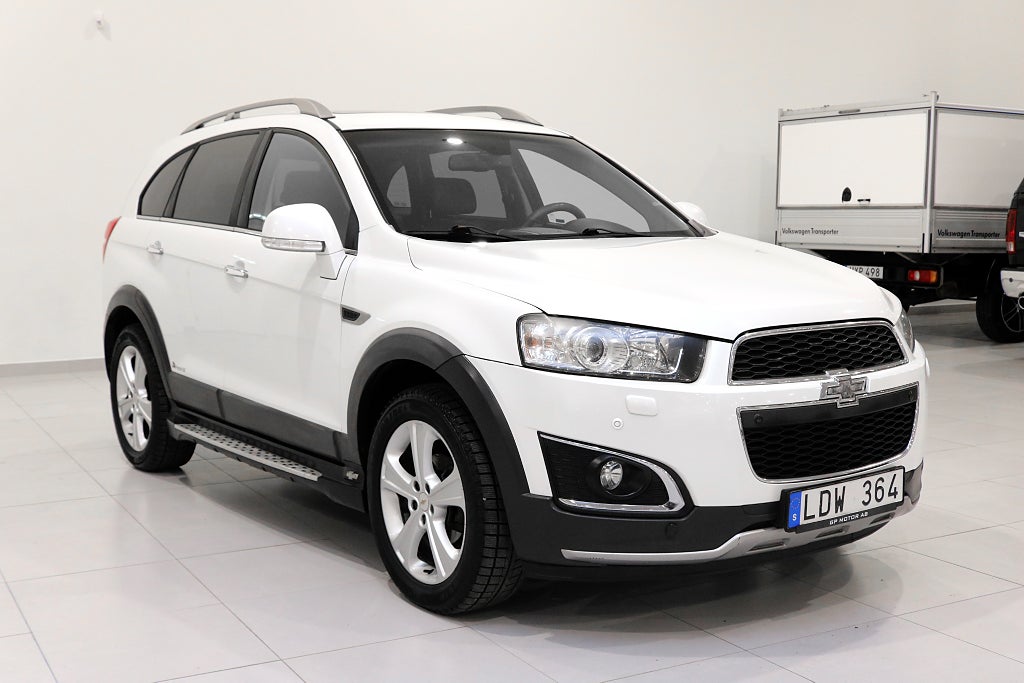 Chevrolet Captiva 2.2 VCDi AWD Hydra-Matic / 7-sits / Helskinn / Keyless