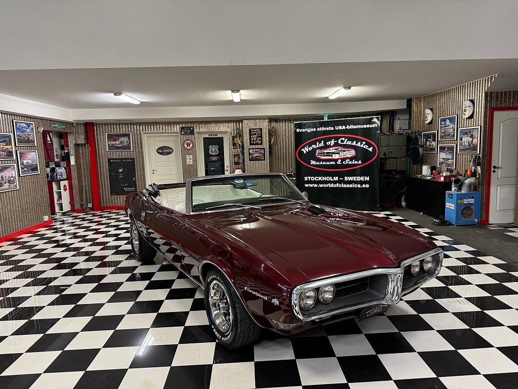 Pontiac Firebird cab 400 motor -68