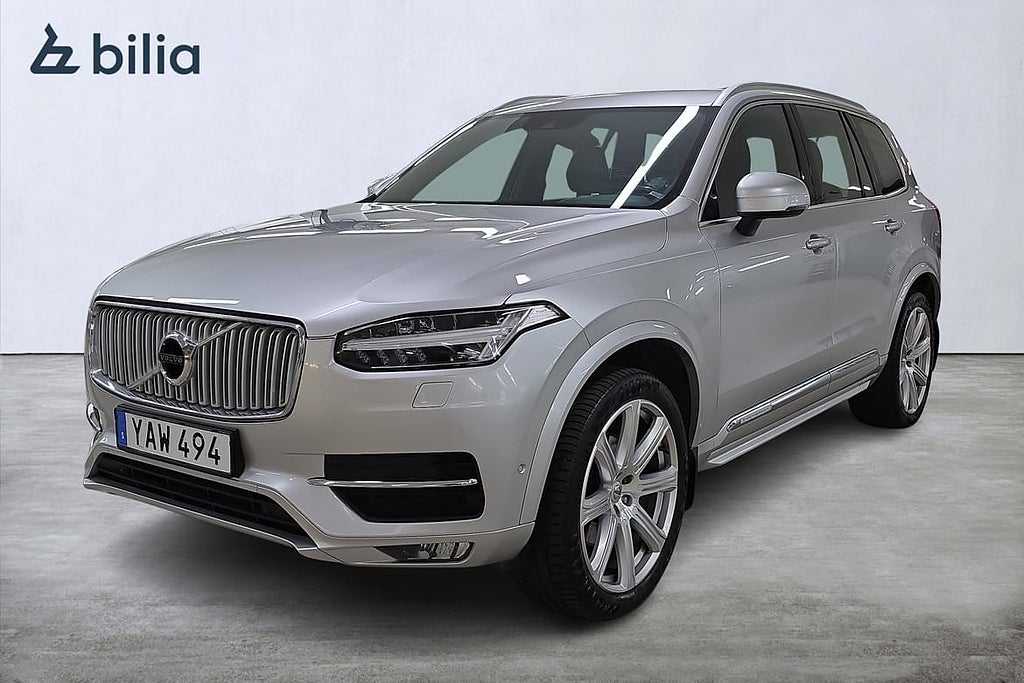 Volvo XC90 D5 AWD Inscription 5-säten/Värmare/Dragkrok/N...
