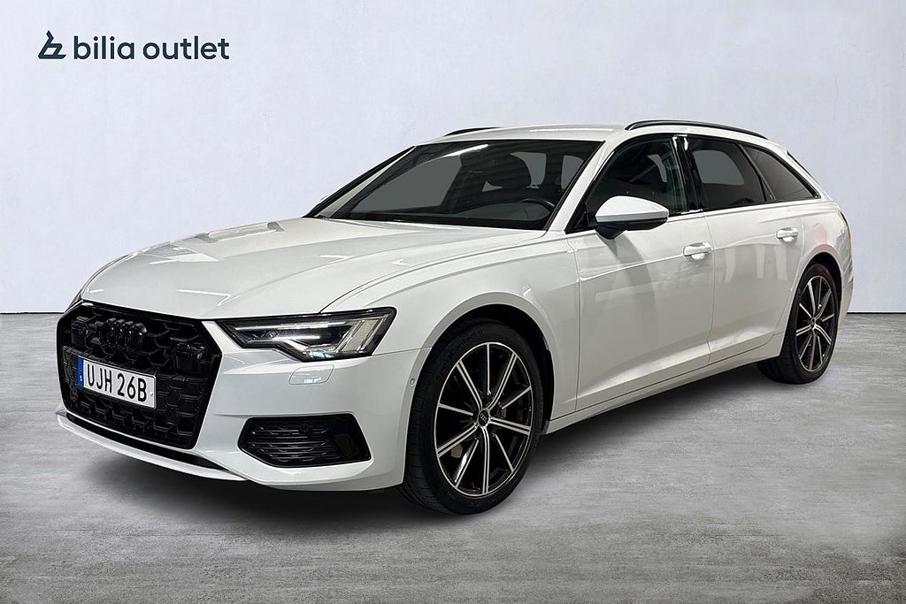 Audi A6 Avant 40 TDI  Sport Värmare Dragkrok Backkamera Navi