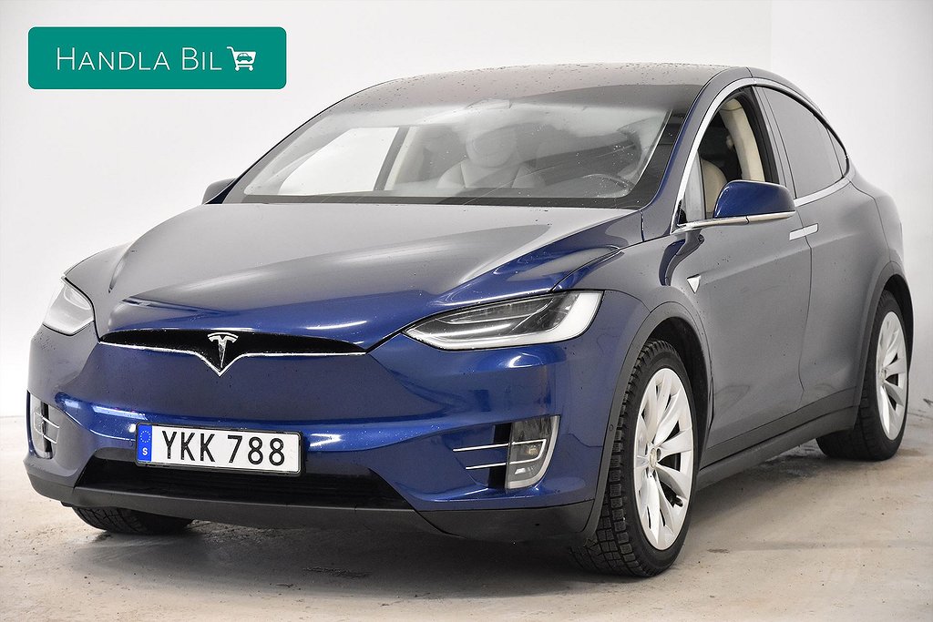 Tesla Model X 75D Autopilot Drag Soft-Close Luft SoV-Hjul 333hk