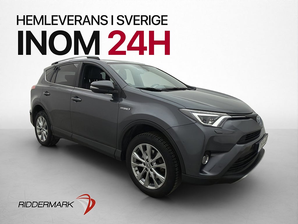 Toyota RAV4 Hybrid AWD B-Kamera M-Värmare Drag Navi JBL