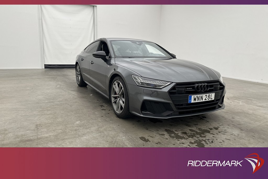 Audi A7 55 TFSI e Q 367hk Cockpit B&O HD-Matrix 360° Drag