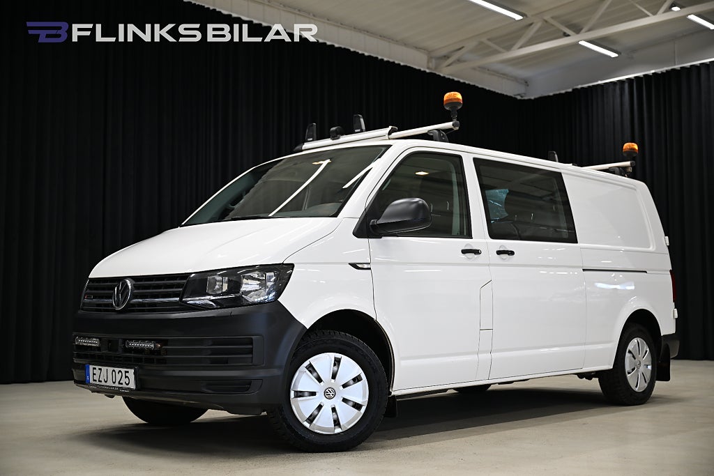 Volkswagen Transporter 4Motion 150HK Kombi|Dubbelhytt|V-Inredd|EnÄgare|SeUtr!