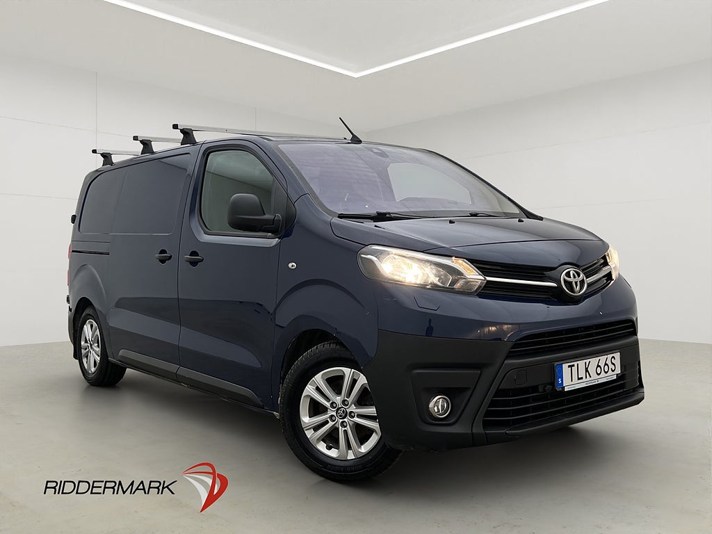 Toyota ProAce L2 Ny-Kamrem Värmare PDC Dragkrok HUD Moms