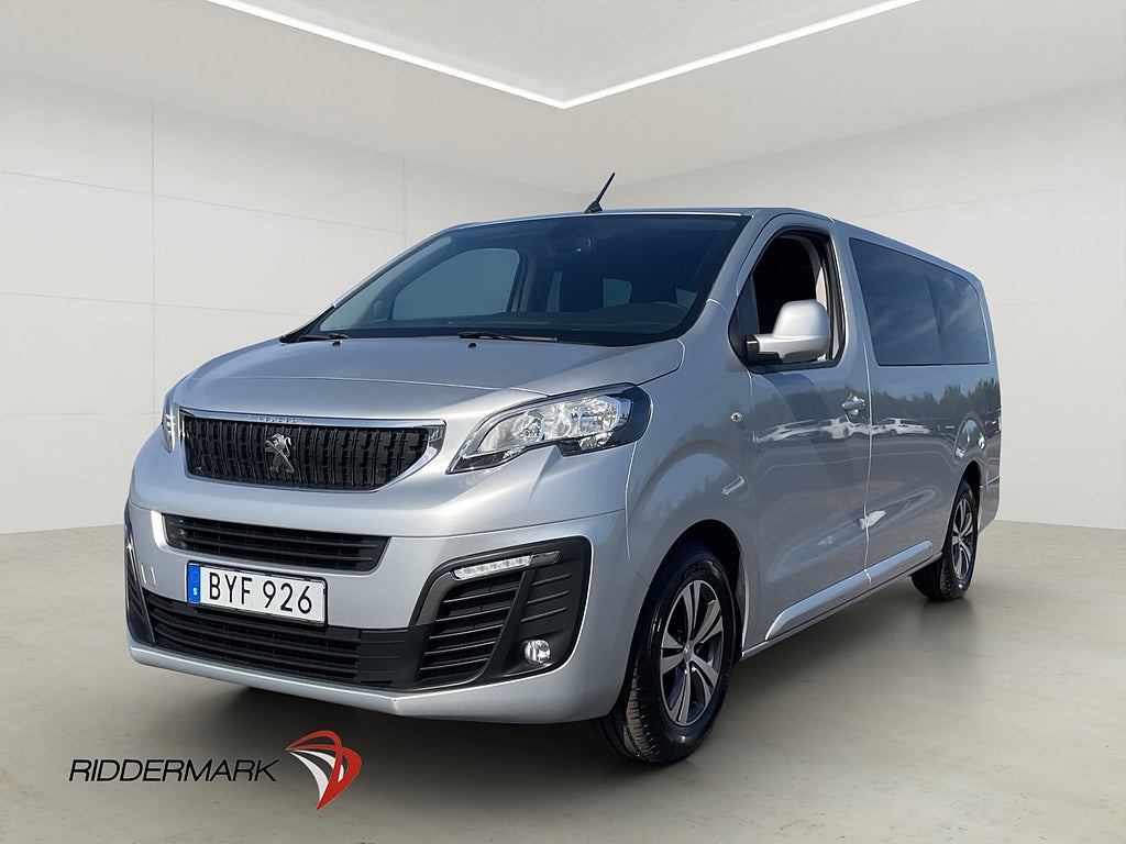 Peugeot Expert ExtraLång 9-Sits Drag Kamera Farthållare MOMS