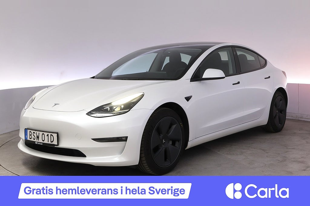 Tesla Model 3 Long Range AWD Refresh Autopilot Pano V-Hjul