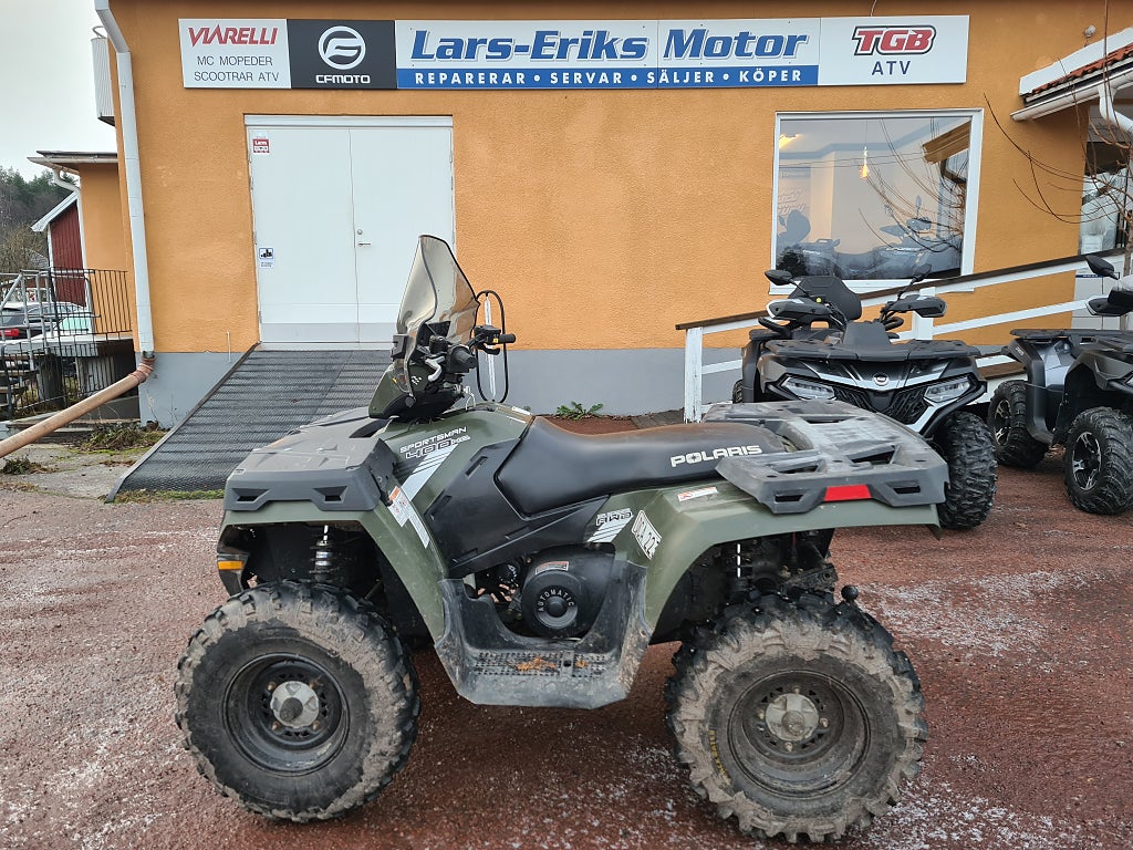 Polaris SPORTSMAN 400 HO PLOG PÅ KÖPET 