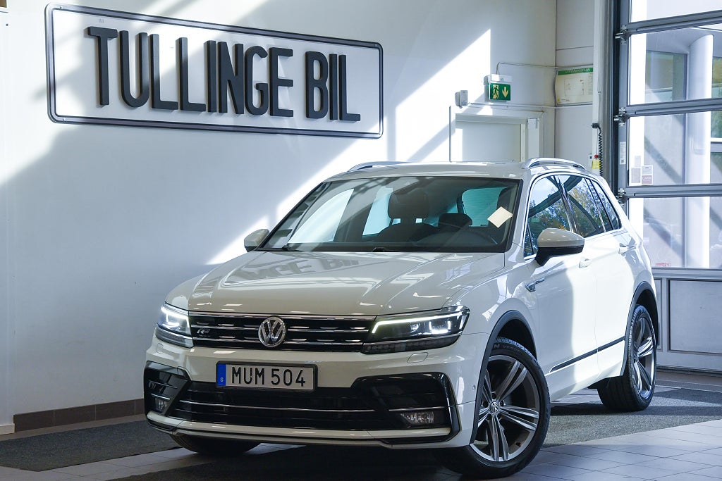 Volkswagen Tiguan 2.0 TDI 4M R-Line Cockpit Massage Värm 19"