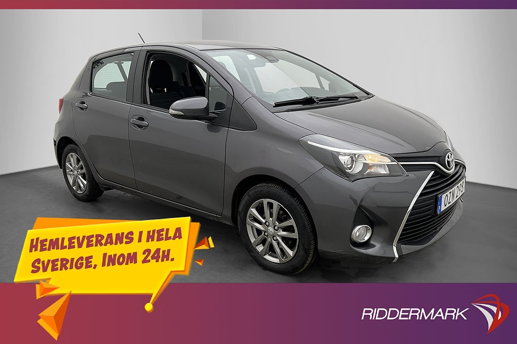 Toyota Yaris 1.33 Dual VVT-i 99hk B-Kamera Bluetooth