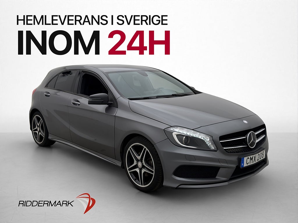 Mercedes-Benz A 180 AMG Line Night Kamera Nybytt Kamrem