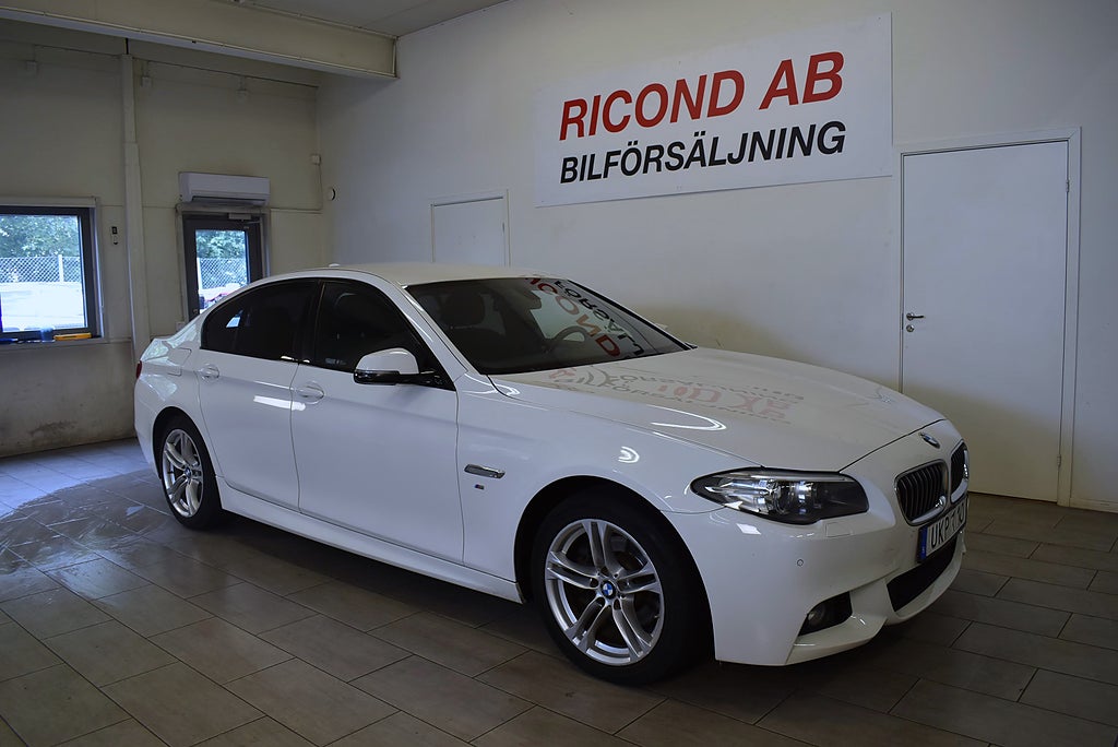BMW 520 D xDRIVE SEDAN M SPORT EU6 SVENSKSÅLD
