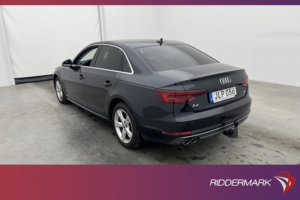 Audi A4 2.0 TDI 190hk Quattro D-Värmare Dragkrok 0,44l/mil