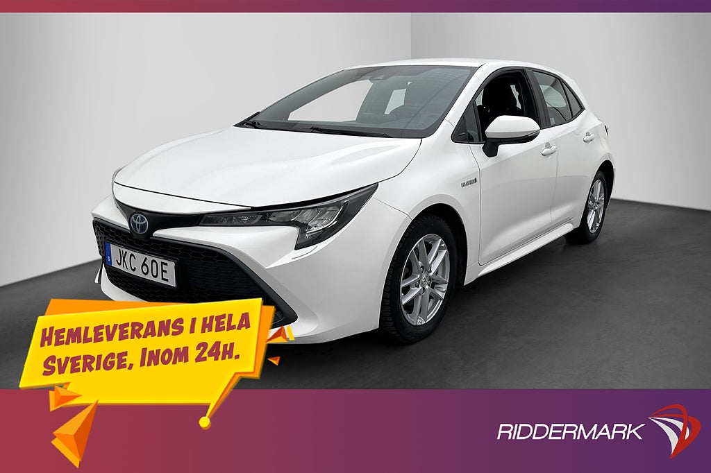 Toyota Corolla Hybrid Active 122hk Backkamera Rattvärme