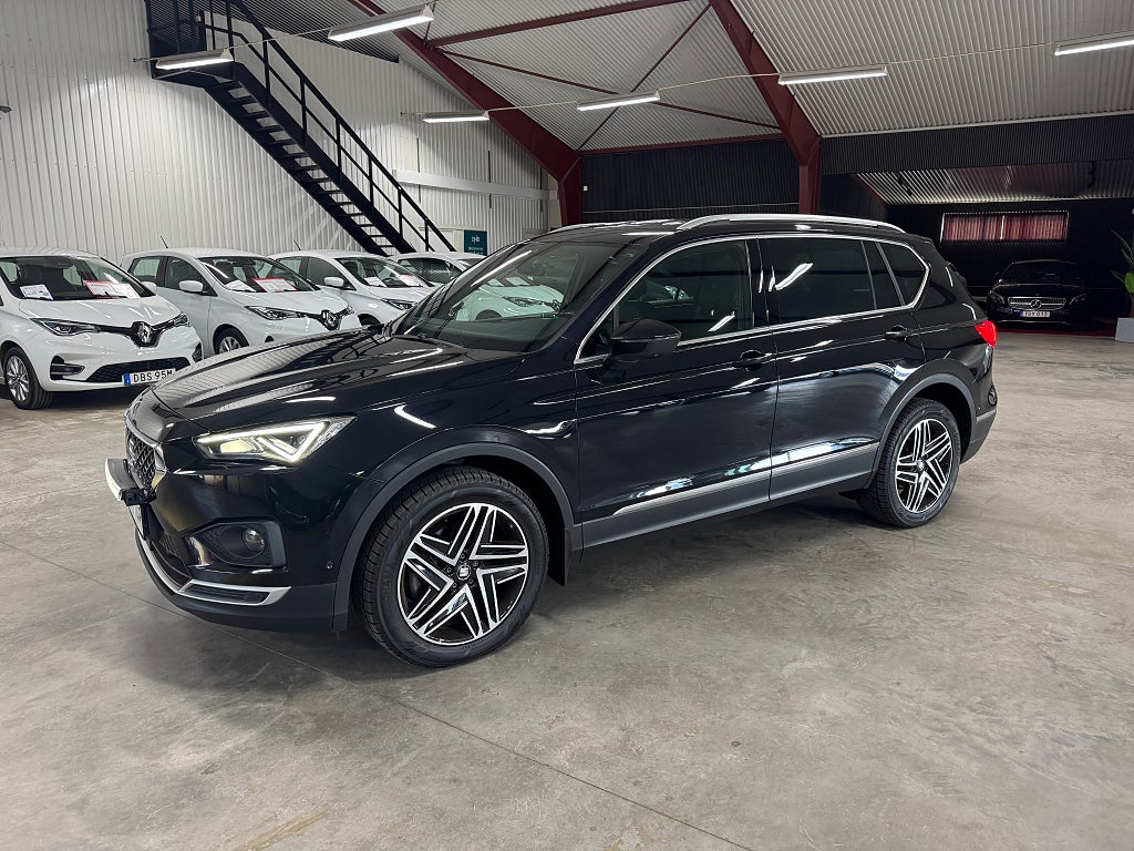 Seat Tarraco TDI190 4M Xcellence/Krok/Värmare/7sits/LED/1Äg