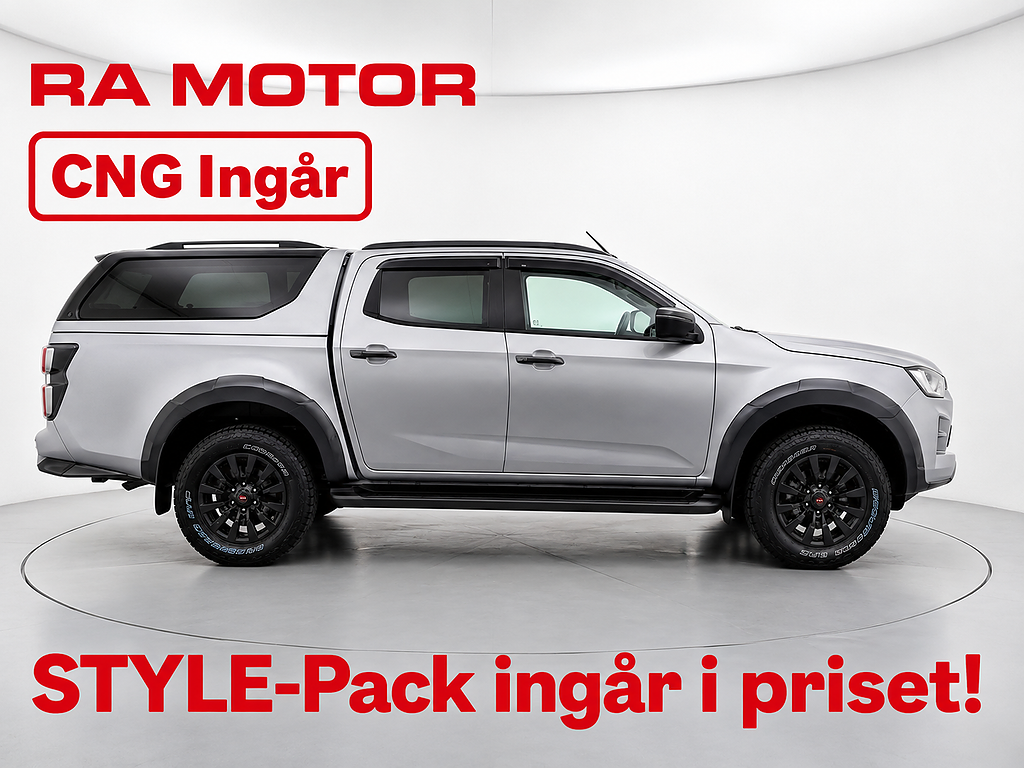 Isuzu D-Max XRX *NYA MODELLEN* DC 2.2 CNG 4WD | Stylepack | Demo 2026