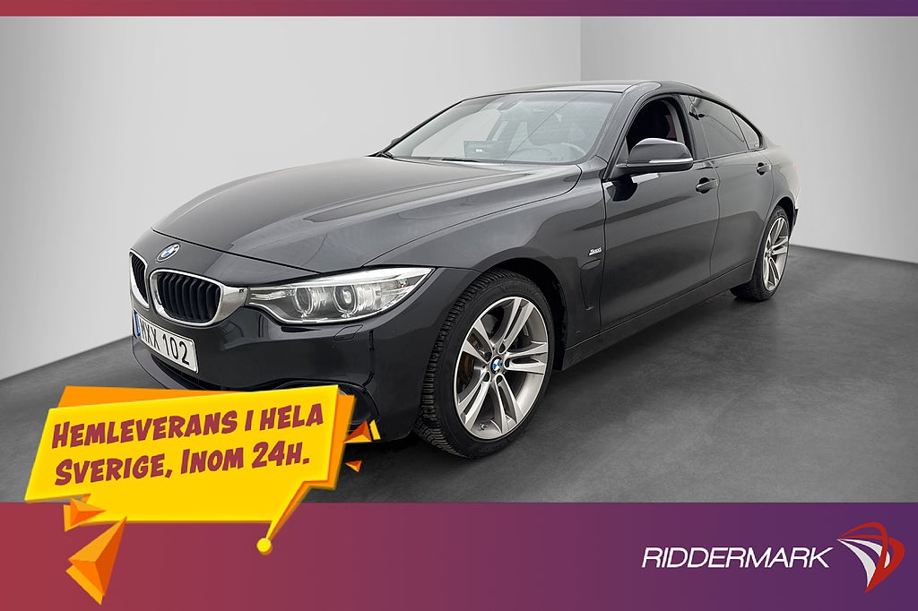 BMW 430 i xDrive Gran Coupe Sport line M-Ratt HiFi Sensorer